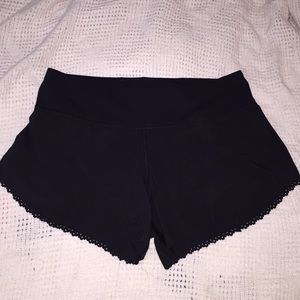 Lululemon Scalloped Shorts